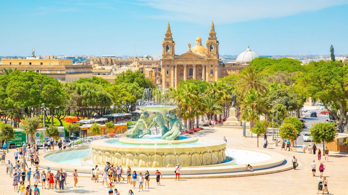 Valletta,,Malta,-,2,September,,2024:,Sunny,View,Of,Valletta